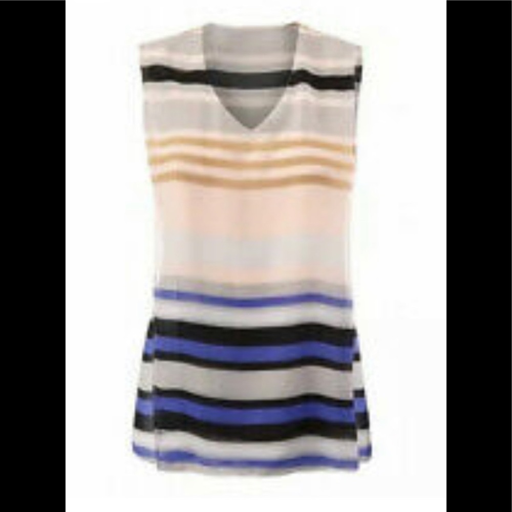 Cabi Underline Sleeveless Blouse, item #3273, S